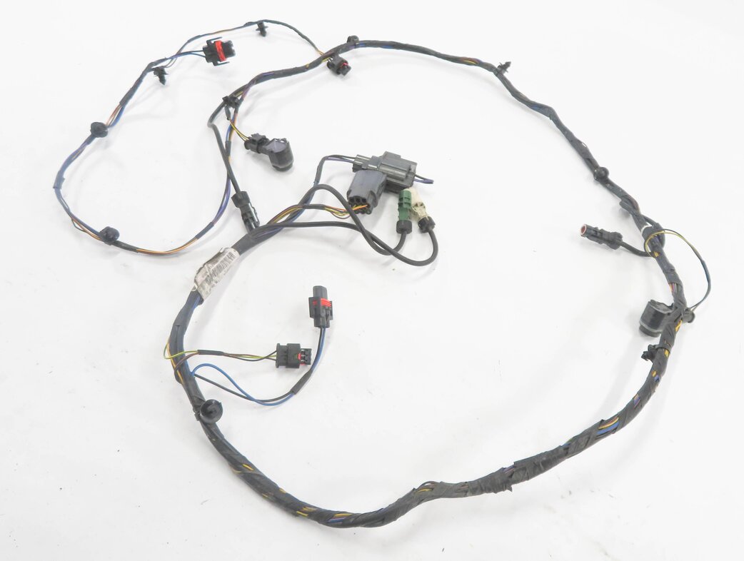 2010 RANGE ROVER SPORT (L320) FRONT PDC SENSOR SET w/ CAMERA HARNESS (BLACK 820)
