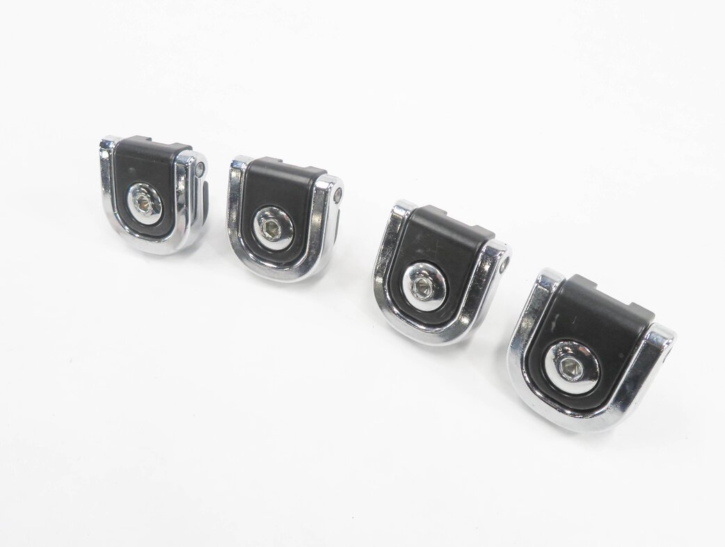 2010 RANGE ROVER SPORT (L320) REAR CARGO LUGGAGE TIE DOWN HOOK BUCKLE SET-4