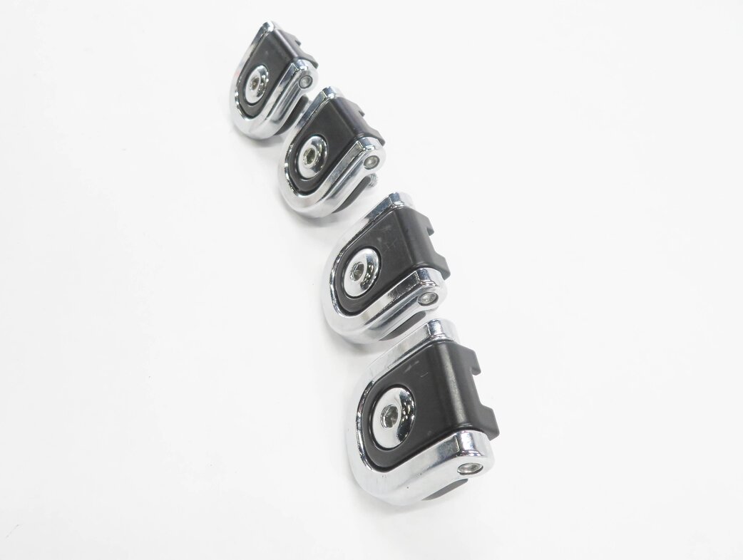 Thumbnail 4: 2010 RANGE ROVER SPORT (L320) REAR CARGO LUGGAGE TIE DOWN HOOK BUCKLE SET-4