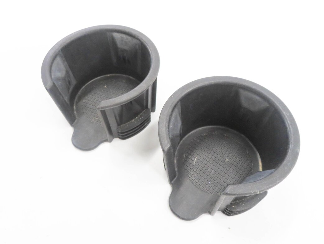 2010 RANGE ROVER SPORT (L320) FRONT CENTER CONSOLE CUP HOLDER INSERT SET-2