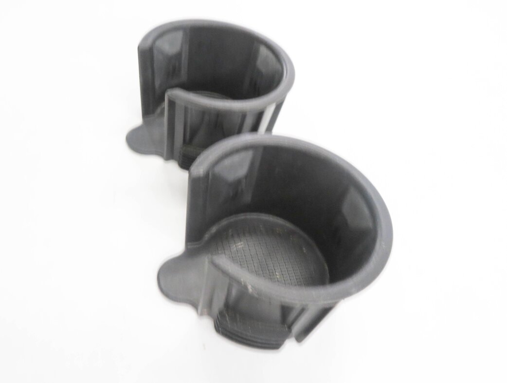 Thumbnail 3: 2010 RANGE ROVER SPORT (L320) FRONT CENTER CONSOLE CUP HOLDER INSERT SET-2