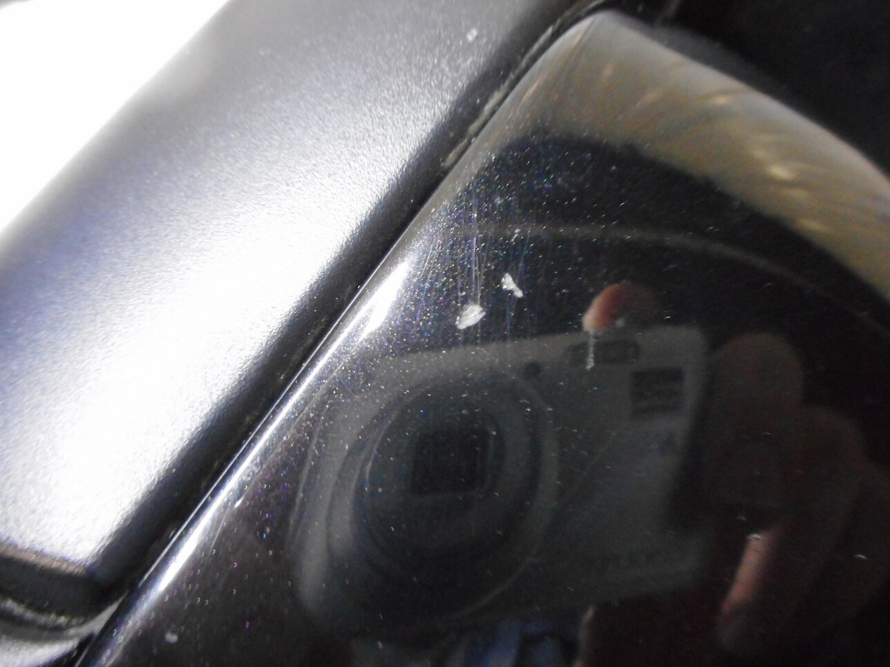 Thumbnail 7: 10-13 LR4 RANGE ROVER SPORT (L320) LEFT P-FOLD MEM HEATED CAMERA MIRROR (BLACK)