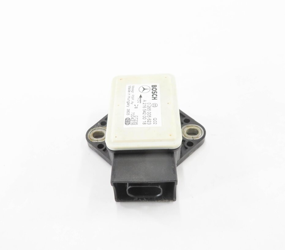 Thumbnail 2: 2008 MERCEDES CLS63 AMG (C219) YAW SPEED ACCELERATION TURN RATE STABILITY SENSOR