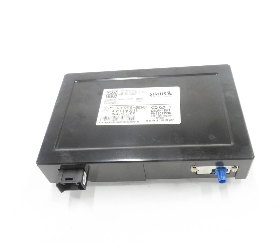 Thumbnail 2: 06-08 MERCEDES C350 E320 E350 GL320 GL450 ML350 CLS - SIRIUS SATELLITE RECEIVER