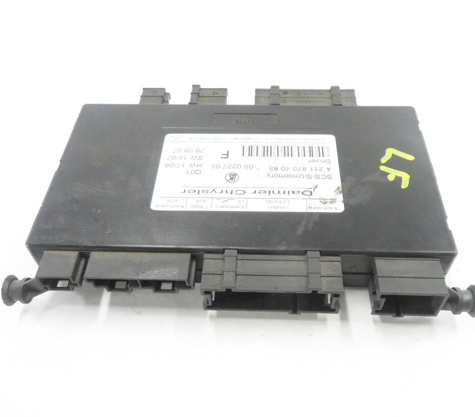 Thumbnail 5: 2008 MERCEDES CLS63 AMG (C219) LEFT FRONT DRIVER SEAT CONTROL MODULE