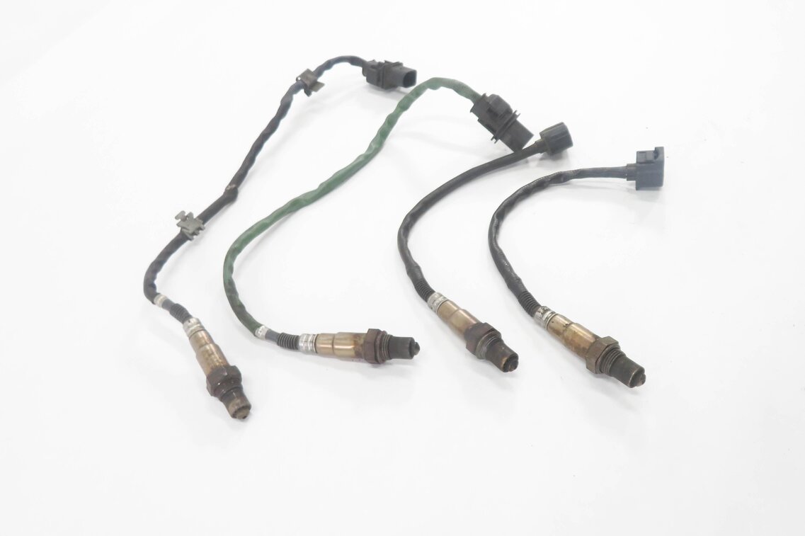 Thumbnail 4: 2008 MERCEDES CLS63 AMG (C219) 6.3L ENGINE O2 OXYGEN LAMBDA PROBE SENSOR SET-4