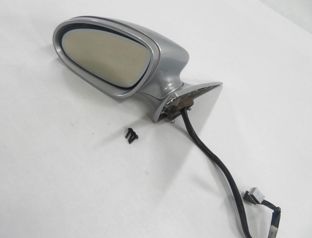 06-08 MB CLS55 CLS500 CLS550 CLS63 (W219) LEFT HEAT AUTODIM DOOR MIRROR (SILVER)