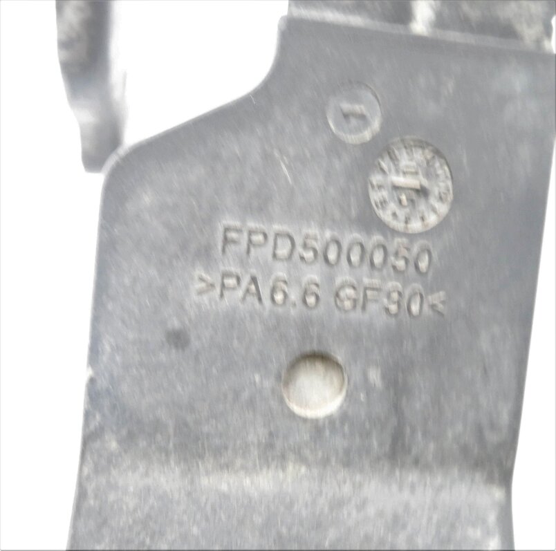 Thumbnail 6: 2006 RANGE ROVER SPORT (L320) FRONT HOOD SAFETY LATCH HOOK RELEASE LEVER