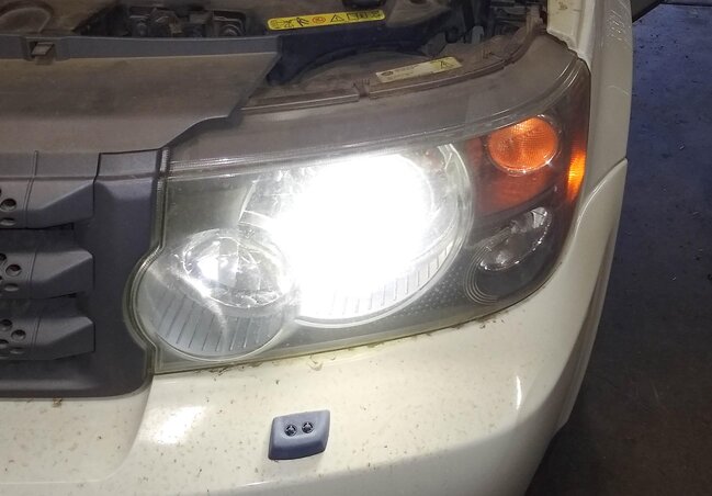 Thumbnail 2: 2006-2009 RANGE ROVER SPORT (L320) LEFT XENON HID ADAPTIVE HEADLIGHT LIGHT LAMP