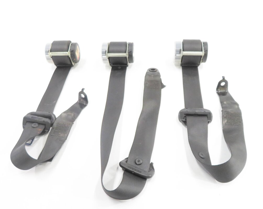 Thumbnail 2: 2006 RANGE ROVER SPORT (L320) REAR 2nd ROW SEAT SEATBELT RETRACTOR SET (BLACK)