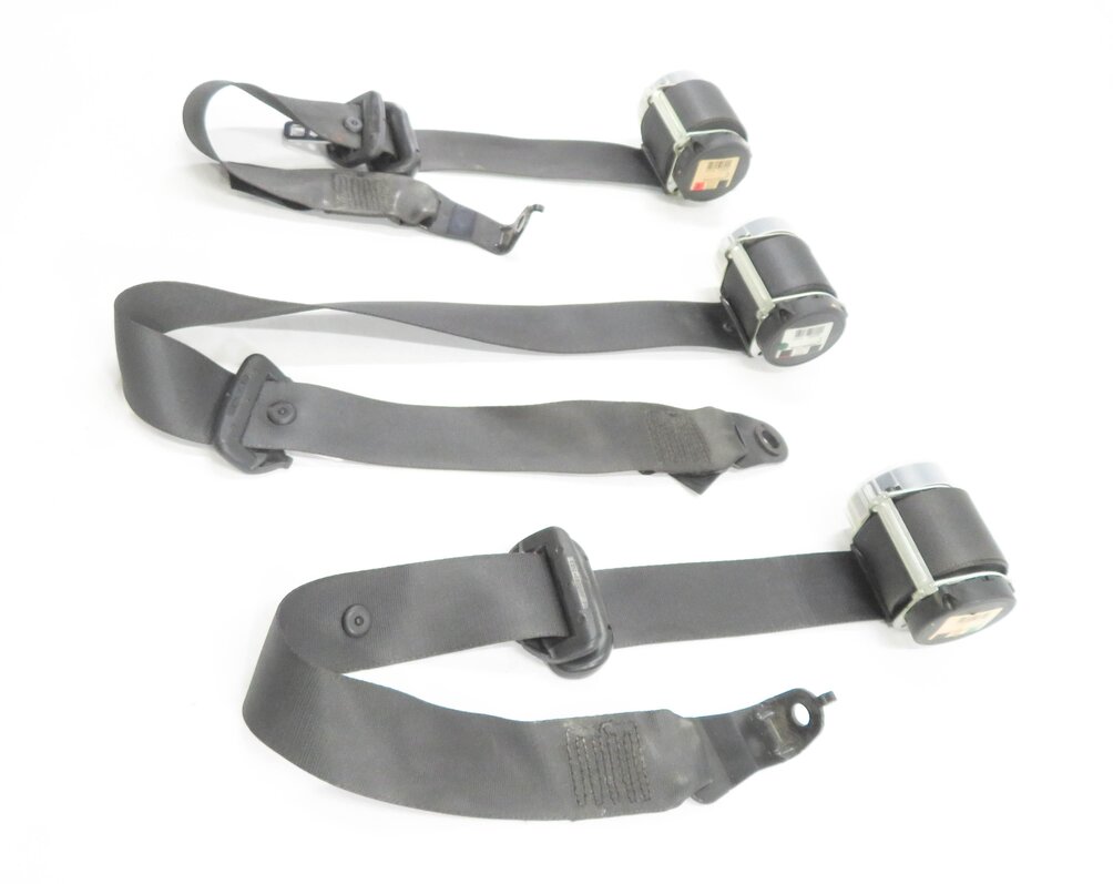 Thumbnail 3: 2006 RANGE ROVER SPORT (L320) REAR 2nd ROW SEAT SEATBELT RETRACTOR SET (BLACK)
