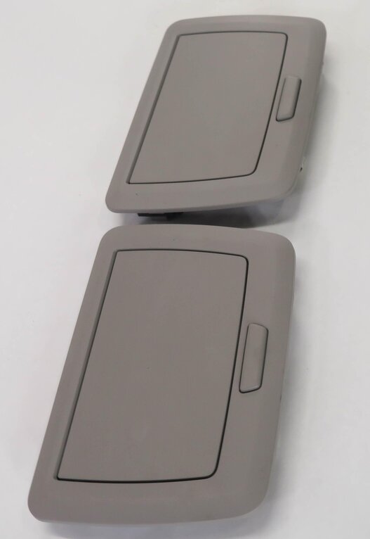 Thumbnail 7: 2011 BMW 750i (F01) REAR LEFT & RIGHT VANITY DOME LIGHT LAMP MIRROR SET-2 (GRAY)