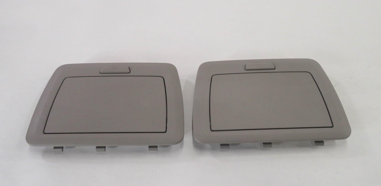 Thumbnail 8: 2011 BMW 750i (F01) REAR LEFT & RIGHT VANITY DOME LIGHT LAMP MIRROR SET-2 (GRAY)