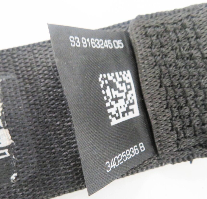 Thumbnail 5: 2011 BMW 750i (F01) REAR SEAT SEATBELT RETRACTOR SET-3 (BLACK)
