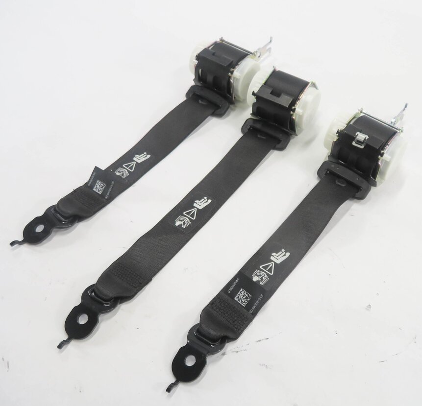 Thumbnail 6: 2011 BMW 750i (F01) REAR SEAT SEATBELT RETRACTOR SET-3 (BLACK)