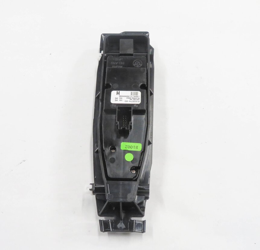 Thumbnail 6: 09-15 BMW 740i 750i 760i B7 (F01) DRIVER WINDOW SWITCH w/ SHADE & P-FOLD (BLACK)