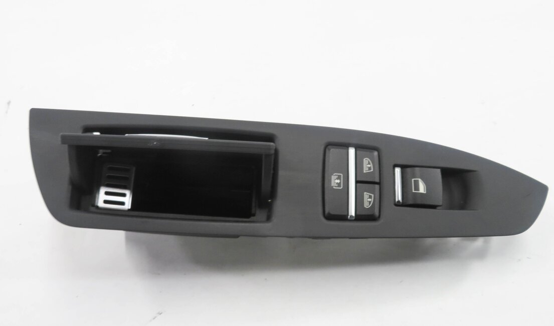 Thumbnail 2: 2011 BMW 750i (F01) LEFT REAR DOOR POWER WINDOW SWITCH w/ SHADE CONTROL (BLACK)