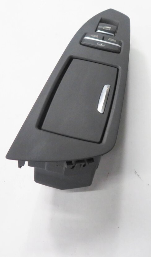 Thumbnail 4: 2011 BMW 750i (F01) LEFT REAR DOOR POWER WINDOW SWITCH w/ SHADE CONTROL (BLACK)