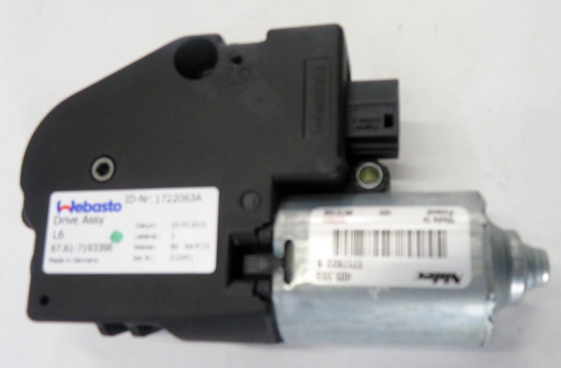 Thumbnail 3: 12-20 BMW 228i 230i 320i 328i 330i 335i 340i 428i 430i 435i 528i - SUNROOF MOTOR