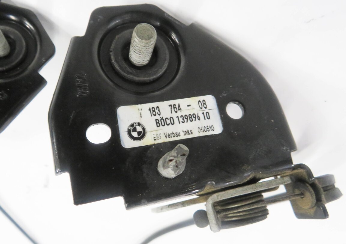 Thumbnail 2: 2011 BMW 750i (F01) FRONT UPPER HOOD LOCK LATCH SET-2