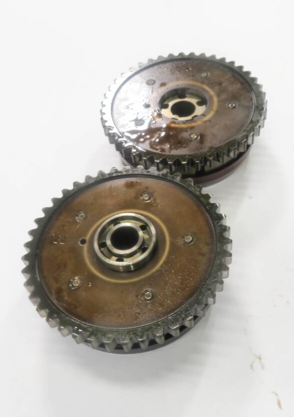 Thumbnail 4: 2011 BMW 750i (F01) 4.4L N63 TWIN TURBO - LEFT ENGINE TIMING GEAR SET-2