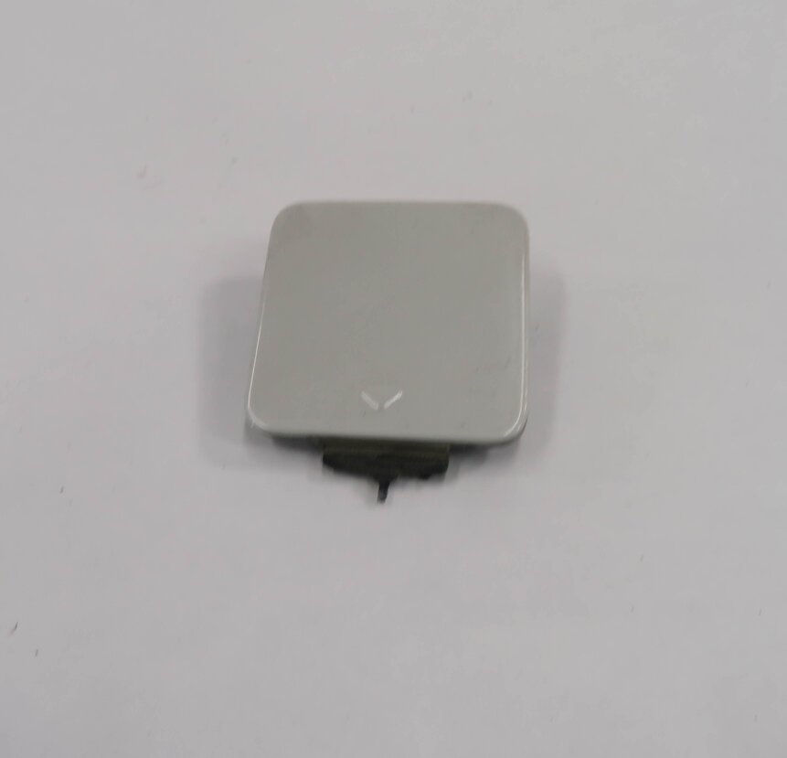 Thumbnail 2: 2011 BMW 750i (F01) REAR TOWING EYE TOW HOOK COVER TRIM CAP (MINERAL WHITE A96)