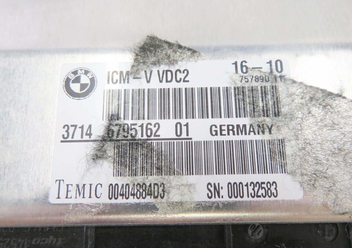 Thumbnail 5: 2010-2015 BMW 528i 535i 550i 740i 750i (F01 F10) VDC SUSPENSION CONTROL MODULE