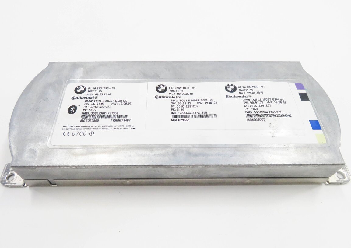 2011 BMW 750i (F01) BLUETOOTH TELEMATICS COMMUNICATION CONTROL MODULE