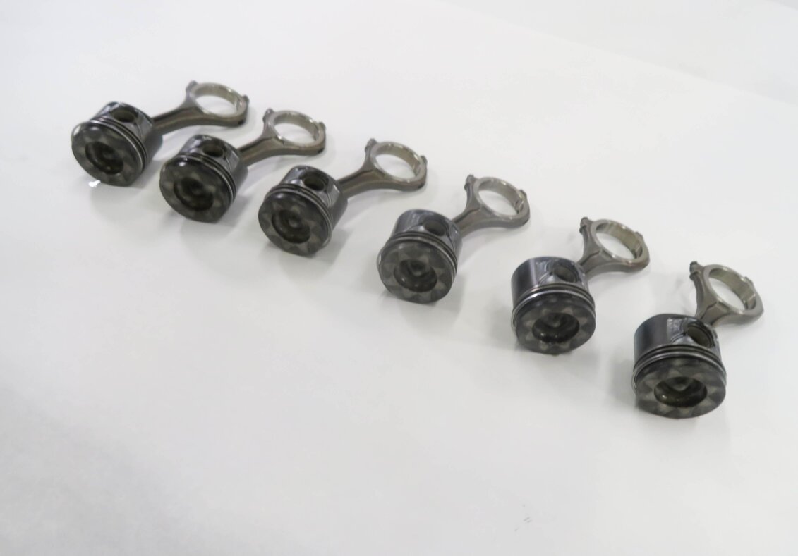 13-16 VW TOUAREG / AUDI A6 A7 A8 Q5 Q7 - 3.0L CNRB TDI DIESEL ENGINE PISTON SET
