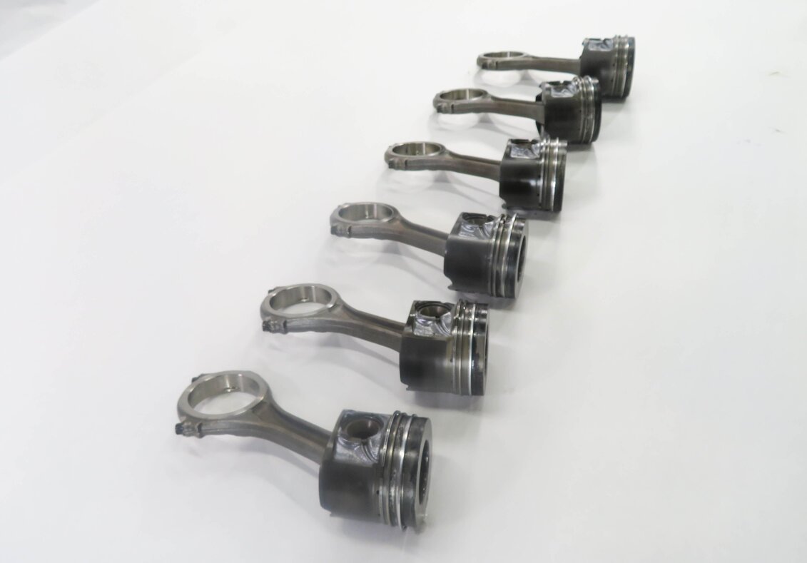 Thumbnail 5: 13-16 VW TOUAREG / AUDI A6 A7 A8 Q5 Q7 - 3.0L CNRB TDI DIESEL ENGINE PISTON SET