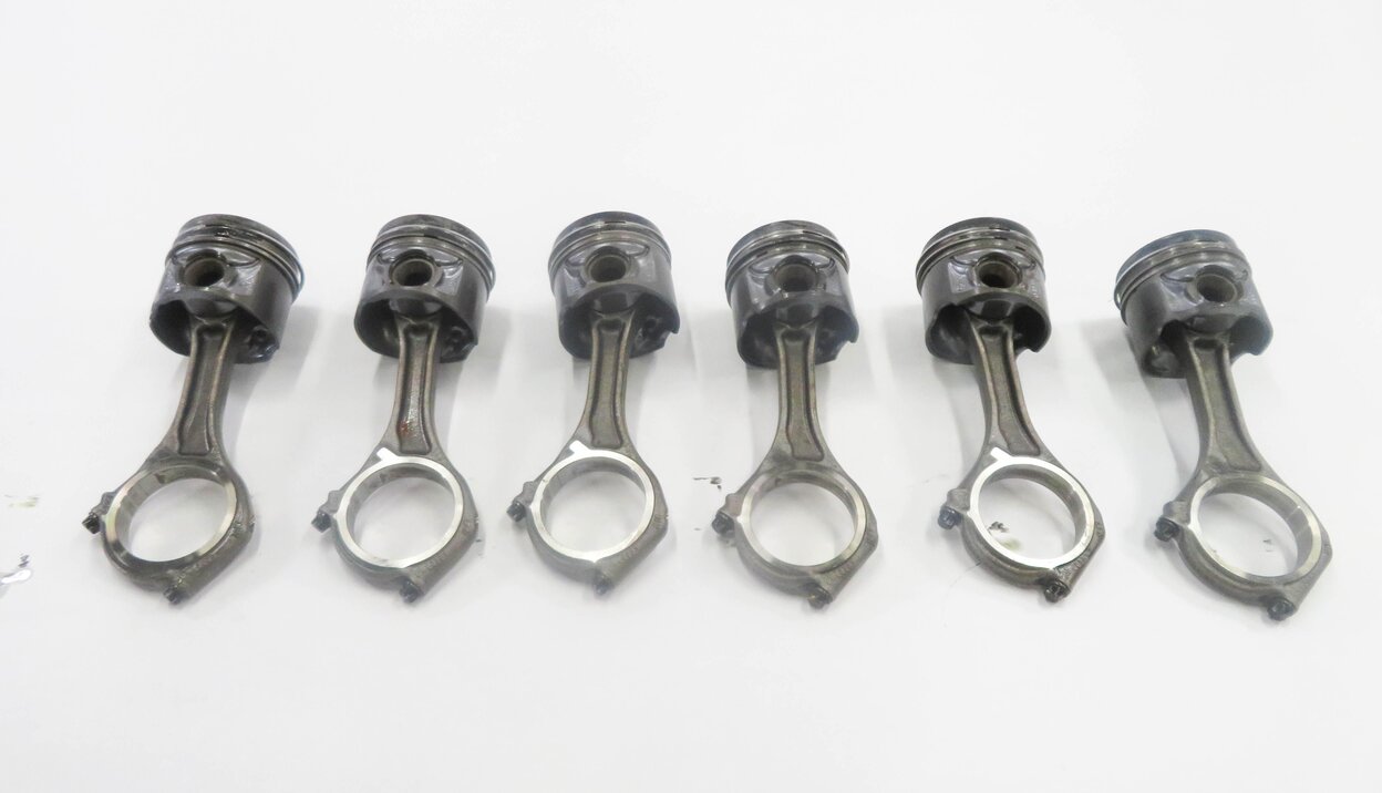 Thumbnail 6: 13-16 VW TOUAREG / AUDI A6 A7 A8 Q5 Q7 - 3.0L CNRB TDI DIESEL ENGINE PISTON SET