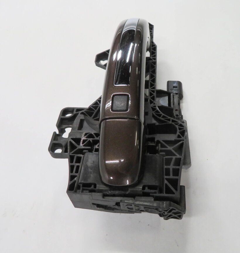 Thumbnail 3: 2007-2015 AUDI Q7 (4L) LEFT REAR KEYLESS ENTRY DOOR HANDLE (TEAK BROWN LZ8W)