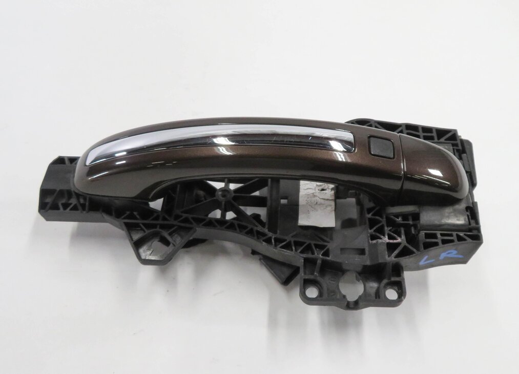 Thumbnail 4: 2007-2015 AUDI Q7 (4L) LEFT REAR KEYLESS ENTRY DOOR HANDLE (TEAK BROWN LZ8W)