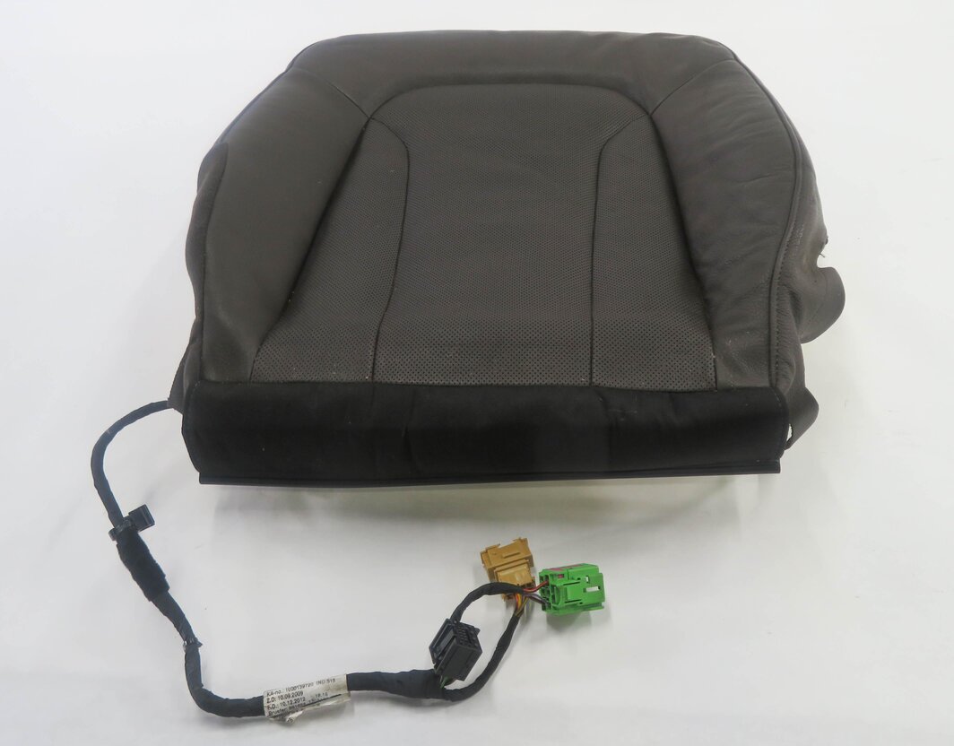 Thumbnail 2: 2013 AUDI Q7 (4L) RIGHT FRONT LOWER BOTTOM HEATED SEAT CUSHION (ESPRESSO)