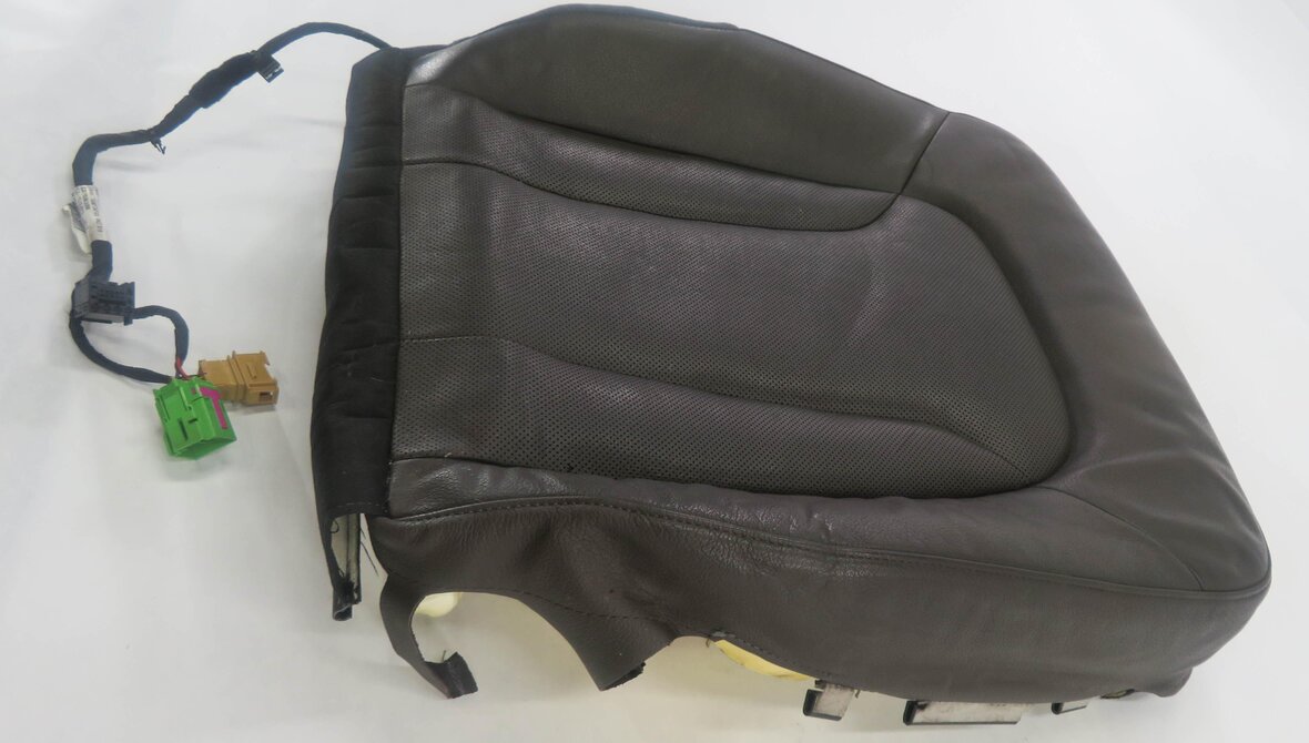 Thumbnail 3: 2013 AUDI Q7 (4L) RIGHT FRONT LOWER BOTTOM HEATED SEAT CUSHION (ESPRESSO)