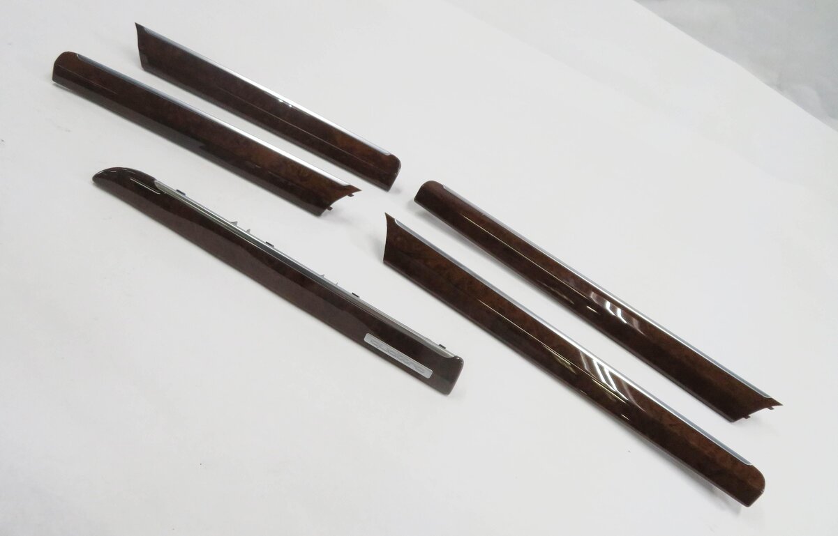Thumbnail 14: 2013 AUDI Q7 (4L) DASH / DOOR TRIM PANEL SET (WOOD GRAIN)