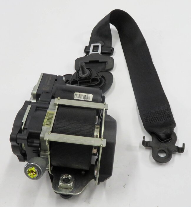 Thumbnail 2: 13-15 BMW 740i 750i 760i (F01 F02 F04) RIGHT FRONT SEATBELT RETRACTOR (BLACK)