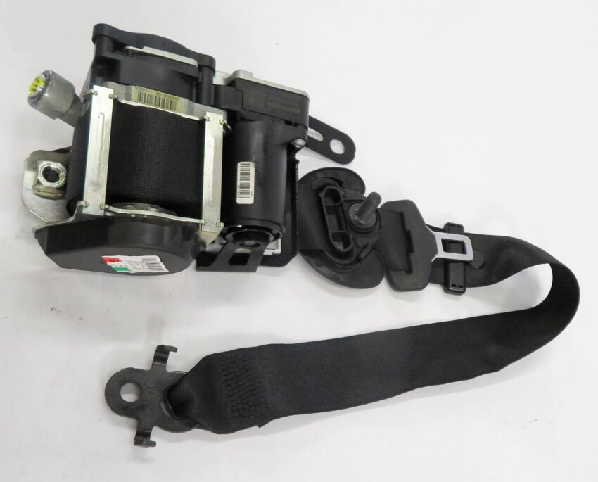 Thumbnail 3: 13-15 BMW 740i 750i 760i (F01 F02 F04) RIGHT FRONT SEATBELT RETRACTOR (BLACK)