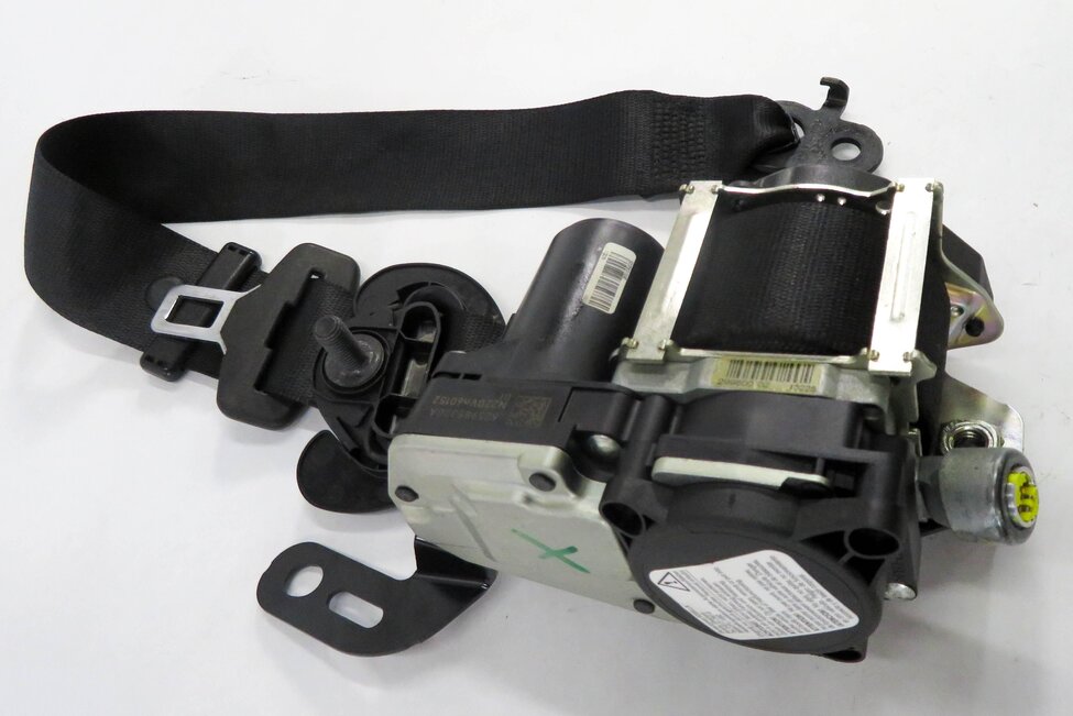 Thumbnail 4: 13-15 BMW 740i 750i 760i (F01 F02 F04) RIGHT FRONT SEATBELT RETRACTOR (BLACK)