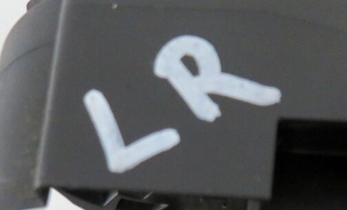 Thumbnail 7: 09-18 BMW 528i 535i 550i 740i 750i 760i LEFT REAR COMFORT DOOR HANDLE (BLACK)