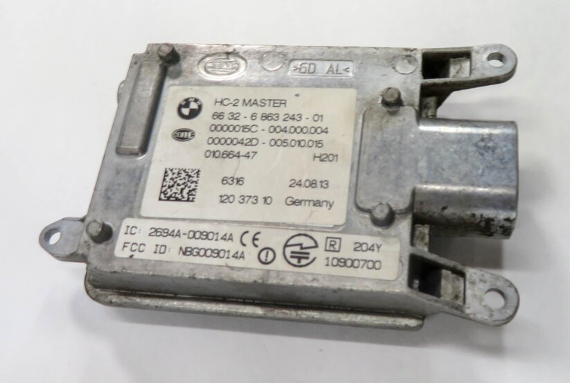 Thumbnail 5: 2014 BMW 750i (F01) RIGHT PASSENGER REAR LANE DEPARTURE WARNING MODULE (MASTER)