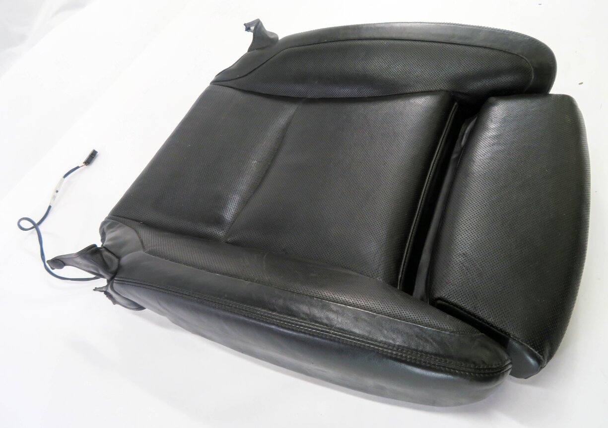 Thumbnail 3: 2014 BMW 750i (F01) RIGHT FRONT LOWER BOTTOM HEATED SEAT CUSHION (BLACK LEATHER)