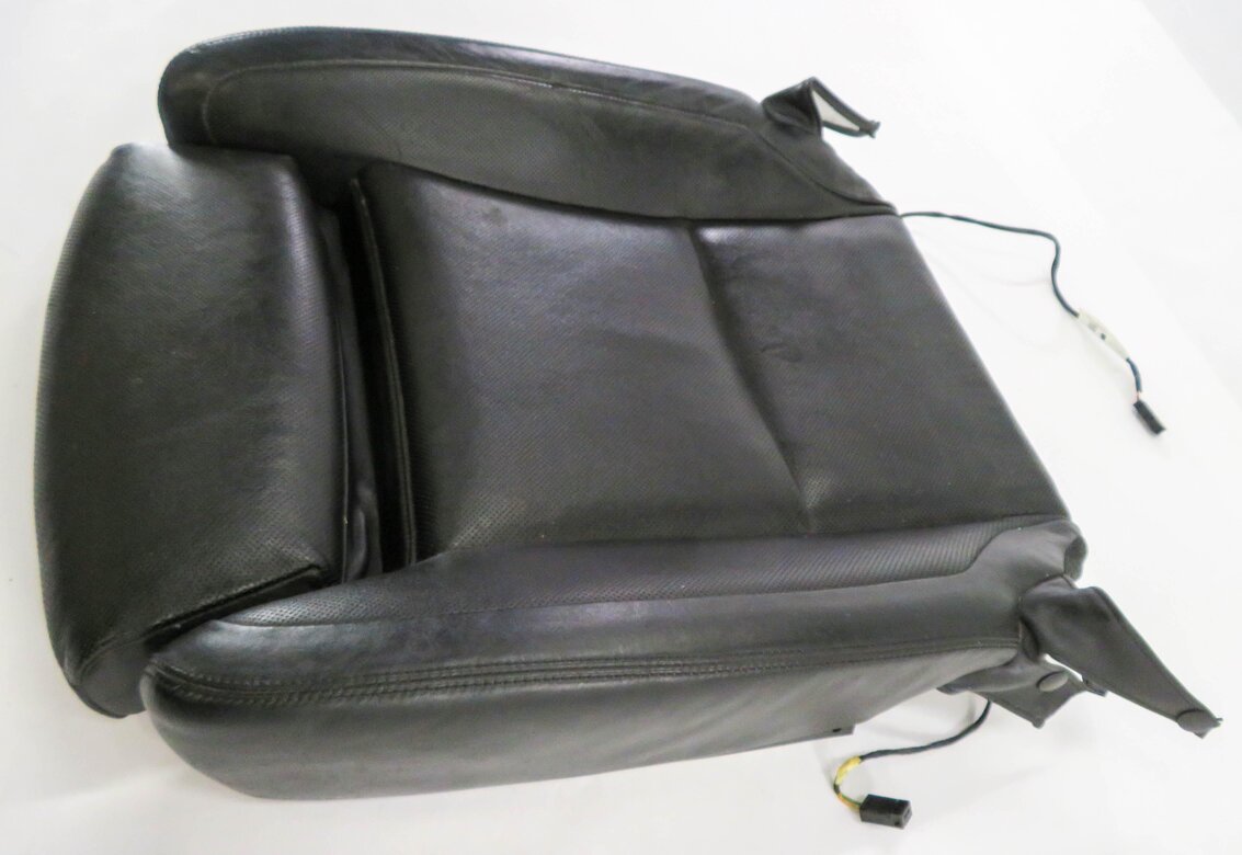 Thumbnail 4: 2014 BMW 750i (F01) RIGHT FRONT LOWER BOTTOM HEATED SEAT CUSHION (BLACK LEATHER)