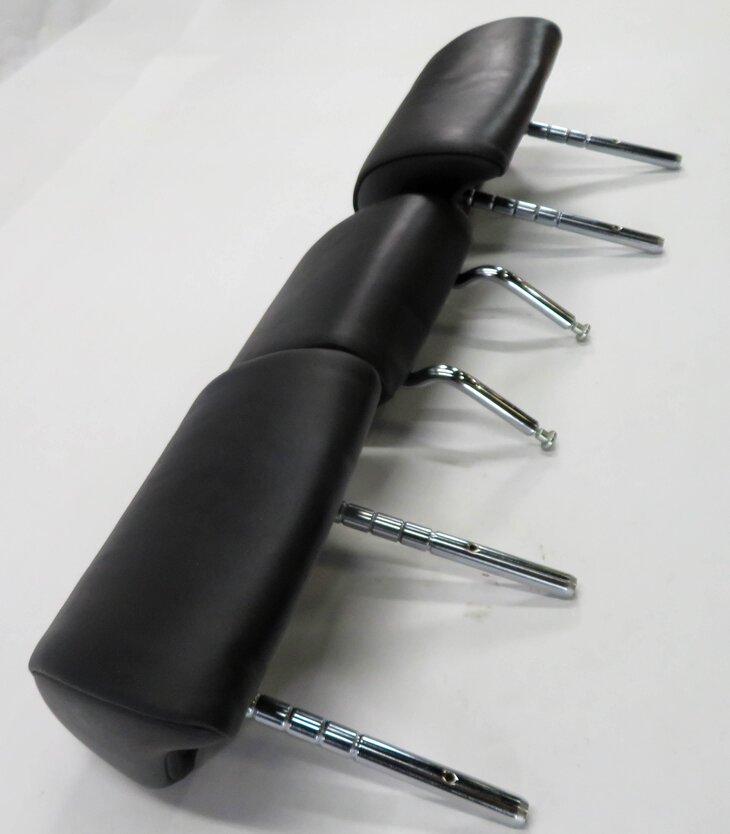 Thumbnail 4: 2014 BMW 750i (F01) REAR SEAT HEADREST SET-3 (BLACK NAPPA LEATHER NASW)