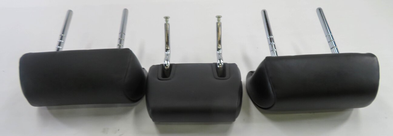 Thumbnail 5: 2014 BMW 750i (F01) REAR SEAT HEADREST SET-3 (BLACK NAPPA LEATHER NASW)