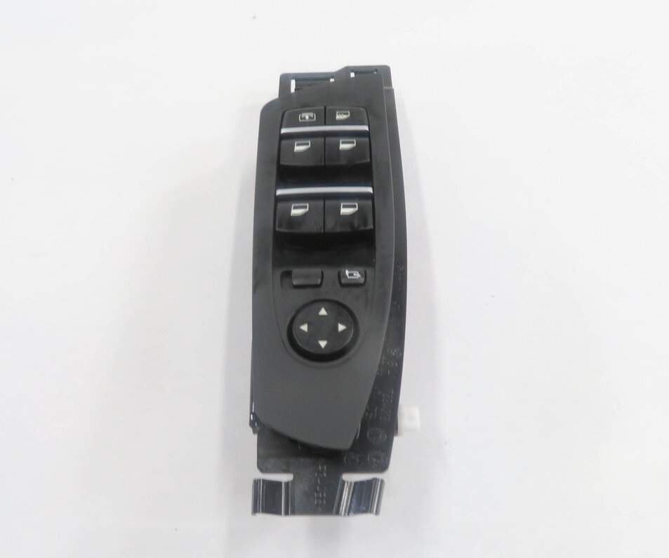 09-15 BMW 740i 750i 760i B7 (F01) DRIVER WINDOW SWITCH w/ SHADE & P-FOLD (BLACK)