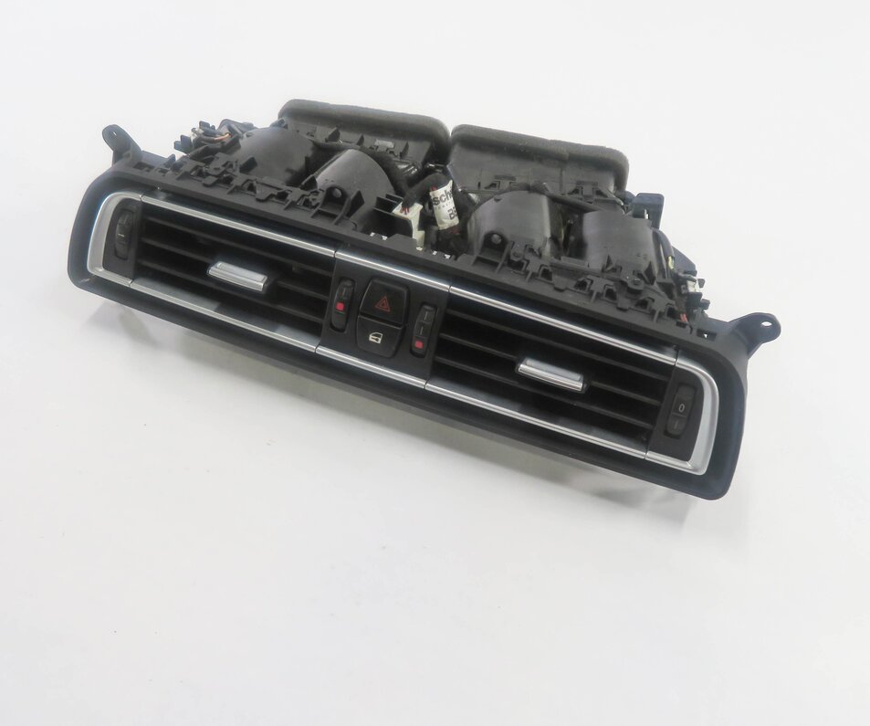 Thumbnail 6: 2012 BMW 750i (F01) CENTER DASH HEATER A/C AIR VENT w/ HAZARD & LOCK SWITCH