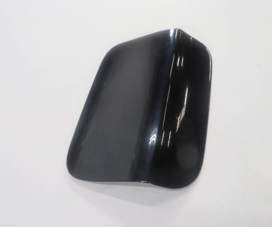 2009-2015 BMW 740i 750i (F01) FUEL TANK DOOR TRIM FLAP COVER (CARBON BLACK 416)