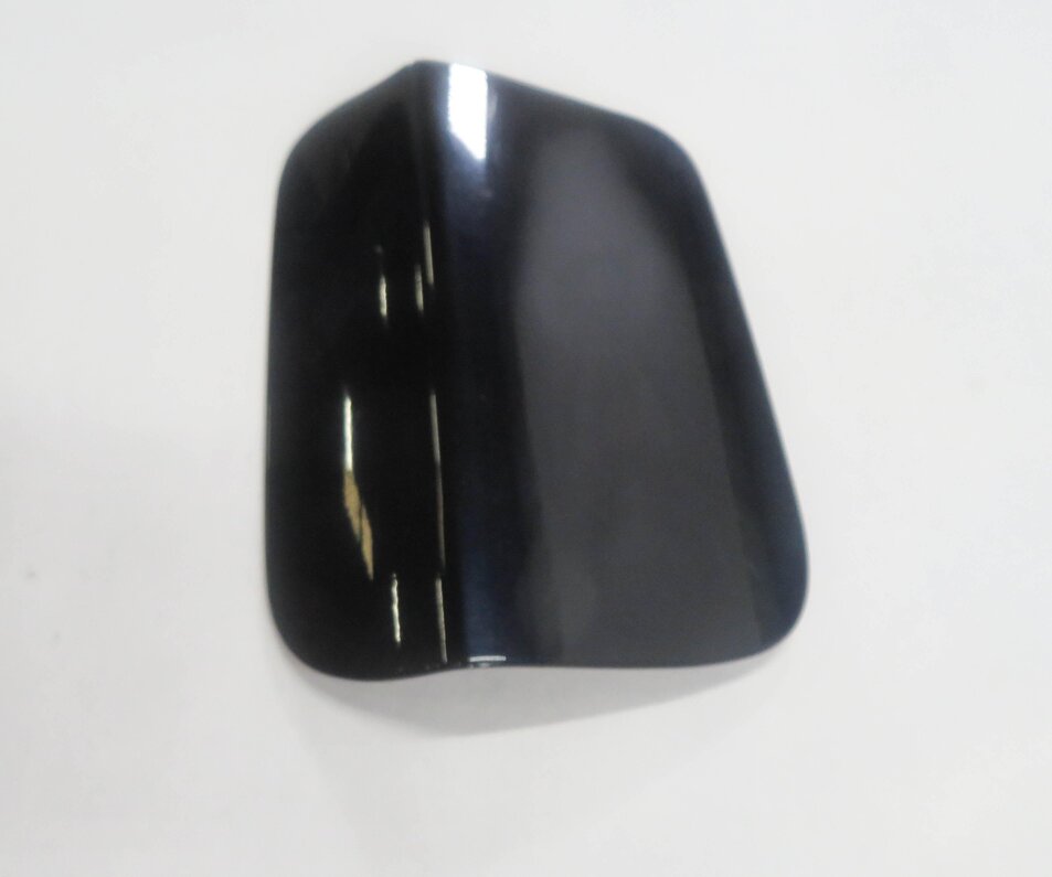 Thumbnail 2: 2009-2015 BMW 740i 750i (F01) FUEL TANK DOOR TRIM FLAP COVER (CARBON BLACK 416)