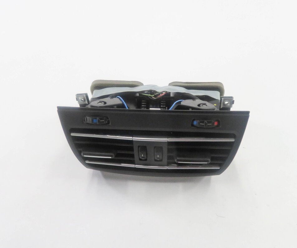 Thumbnail 5: 2012 BMW 750i (F01) REAR CENTER CONSOLE HEATER A/C AIR VENT (BLACK)